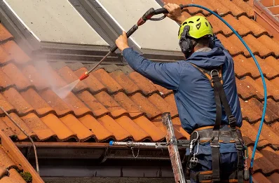 Démoussage et hydrofuge de toiture à Courtry